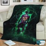 189565 lionel messi fleece throw blanket 0