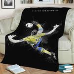 192495 zlatan ibrahimovic fleece throw blanket 0