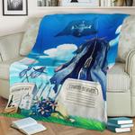 67334 one piece fleece throw blanket 0