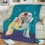70680 r2d2 fleece throw blanket 0