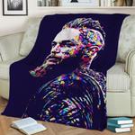70764 ragnar lothbrok fleece throw blanket 0