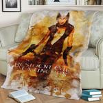 71042 resident evil movie fleece throw blanket 0