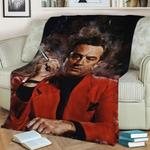 71172 robert de niro fleece throw blanket 0