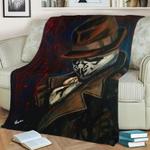 71370 rorschach fleece throw blanket 0