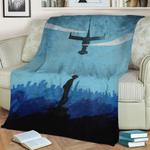 79176 cowboy bebop spike fleece throw blanket 0