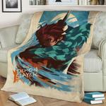 79208 demon slayer fleece throw blanket 0