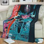 79290 ghost in the shell fleece throw blanket 0