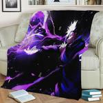 79478 kutukan gojo fleece throw blanket 0