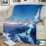 79668 one piece fleece throw blanket 0