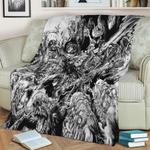 86044 berserk fleece throw blanket 0