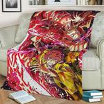 86110 demon slayer fleece throw blanket 0