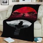 86270 itachi fleece throw blanket 0