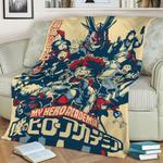 86402 my hero academia fleece throw blanket 0
