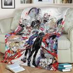 86664 tokyo ghoul fleece throw blanket 0
