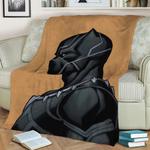 89248 black panther fleece throw blanket 0