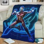 89458 iron man fleece throw blanket 0