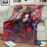 89472 itachi uchiha fleece throw blanket 0