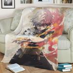 89658 shoto todoroki fleece throw blanket 0