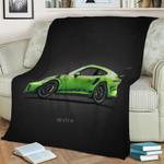 911 gt3 rs fleece throw blanket 0