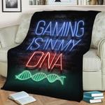 93000 gaming gamer quotes quote fleece throw blanket 0