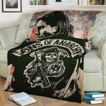 93448 sons of anarchy fleece throw blanket 0