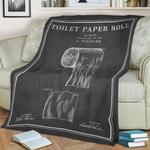 95975 toilet paper roll patent fleece throw blanket 0