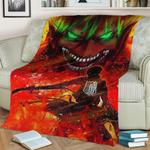 96061 attack on titan fleece throw blanket 0