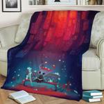 96293 hollow knight fleece throw blanket 0