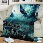 96387 mass effect fleece throw blanket 0