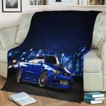 99 nissan skyline gtr fleece throw blanket 0