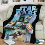 99296 boba fett fleece throw blanket 0