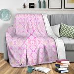 agadir pink fleece throw blanket 0