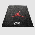 air jordan red 1 soft fleece blanket 0