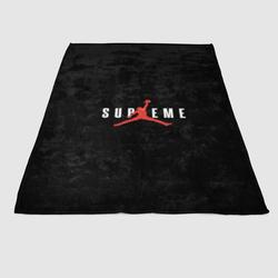 Air Jordan Supreme Wallpaper Soft Fleece Blanket Meaningful Gift For Halloween Christmas