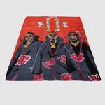 akatsuki background soft fleece blanket 0