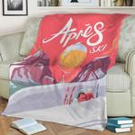 apres ski fleece throw blanket 0