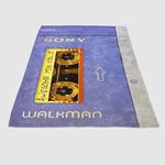 awesome mix tape vol 1 sony walkman soft fleece blanket 0