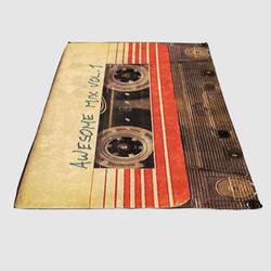 Awesome Mix Vol 1 Art Soft Fleece Blanket Meaningful Gift For Halloween Christmas