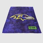 baltimore ravens wallpaper soft fleece blanket 0