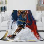 basketball team flannel fleece throw cosplay blanket halloween comforter set 0