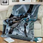 batman and nightwing fleece throw blanket 0