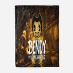 bendy and the ink machine blanket flannel throw room decoration 0