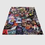 best horror movies soft fleece blanket 0