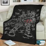 big daddy plan fleece throw blanket 0