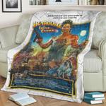 big trouble fleece throw blanket 0