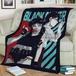 black lagoon fleece throw blanket 0