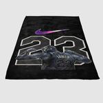 black panther lebron james galaxy soft fleece blanket 0