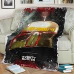 bounty hunter fleece throw blanket 0