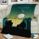 breaking bad fleece throw blanket 0