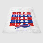 buffalo bills x football soft fleece blanket 0